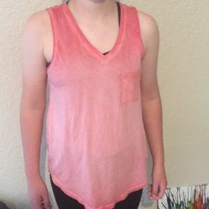 Pink ombré tank top (: 💕